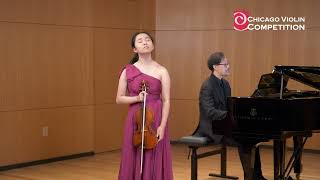 Chicago Violin Competition 2024 - Amie Shen (16) USA - Glazunov - Concerto, 1st Movt