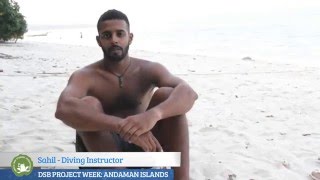 Sahil | Diving Instructor | Andamans | Jungle Lore Student Expeditions