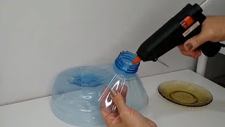 3 ideas with water packaging - 5 liter plastic bottle recycling