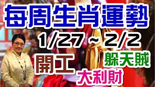 2020生肖運勢週報｜01/27-02/02｜金玲老師（有字幕）