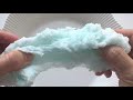 눈꽃 슬라임 만들기 no talking slime tutorial how to make snowflake slime