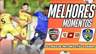 CAPITAL FC (TO) 1 X 5 NOVA MUTUM (MT) | MELHORES MOMENTOS | PRIMEIRA FASE | COPINHA 2024
