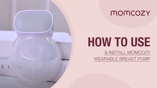 How to Use and Install Momcozy Wearable Breast Pump