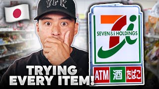 I Tried EVERYTHING at 7-Eleven in Japan!