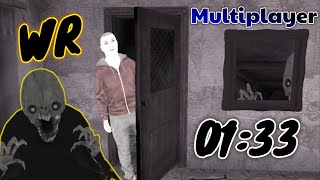 Eyes Multiplayer - Nightmare Mode With Charlie, Speedrun In 01:33 [WR, With @VenomHorrorSpeedruns]