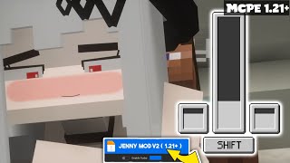 Install Jenny Mod In Minecraft PE 1.21+ || Play Jenny Mod In Minecraft PE 1.21.51