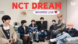 ✨(ALL SUB) NCT DREAM WEVERSE LIVE 💚😍🎇단체라이브 렛츠고우(짧게) (01.31.25) #weverselive #weverse #nctdream #nct