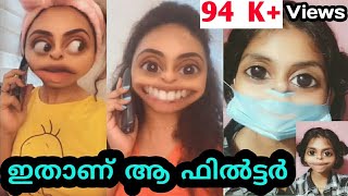 Filter Using Pearle Maaney's New video Series | ഇതിൽ എന്നെ കണ്ടാൽ ചിരിക്കരുത്ട്ടാ😂| Plastic Filter