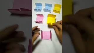 Amazing paper cube with paper | Paper Cube - Easy Origami#shorts