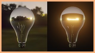 Blender how to make lightbulb