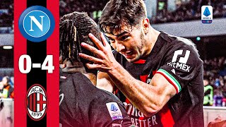 The Leão Díaz Show: FOUR-NIL | Napoli 0-4 AC Milan | Highlights Serie A