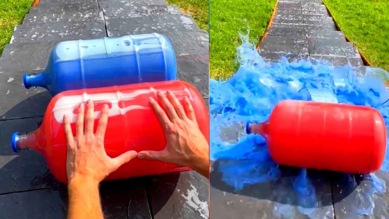 рџћ Breaking Glass Bottles And Balloon Drops Crushing Crunchy Soft