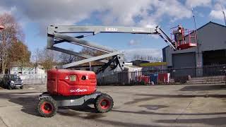 Skyjack SJ63AJ articulating boom lift for sale