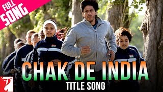 Chak De India Title Song | Shah Rukh Khan | Sukhwinder Singh | Salim-Sulaiman | Jaideep Sahni