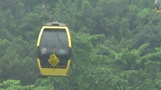 Baiyun cableway. Guangzhou, China.