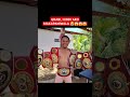 casimero pinasuot saakin lahat na world title belt. shortsvideo shorts short casimero shorts