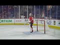 binghamton devils goalie mackenzie blackwood warms up 10 13 18