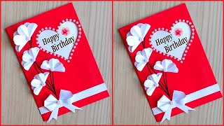 Beautiful Birthday greeting card idea /Handmade birthday greeting card for Best Friend