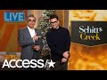 Dan Levy Jokes It's Been 'Torture' Working With Dad Eugene Levy On 'Schitt's Creek' | Access