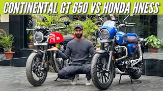 Honda Hness 350 Vs Continental GT Both Cafe Racer Modifications 🔥| Arjbikes