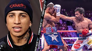 MARIO BARRIOS REVEALS HE IS TAKING PACQUIAO STRATEGY TO BEAT KEITH THURMAN!