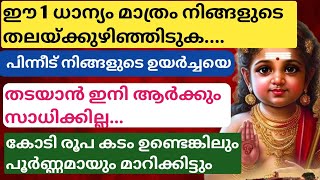 27 തവണ നിങ്ങളുടെ തലചുറ്റി ഈ ഒരു സാധനം എറിയുക|| പ്രതീക്ഷിക്കാത്ത പണം നിങ്ങളെ തേടിയെത്തും