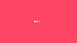 Bubble loading animation using html & css
