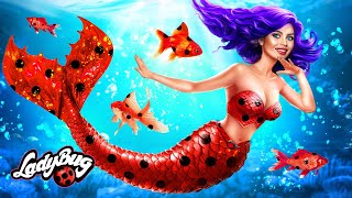 Miraculous Ladybug to Become a Mermaid in Real Life!