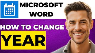 Word Calendar Templates Explained | Editing Year Numbers