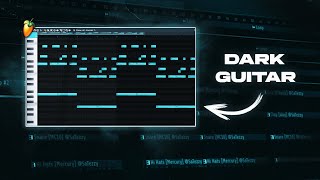 How To Make Dark Guitar Beats From Scratch (Roddy Ricch, YSN Flow etc.) | Fl Studio Tutorial