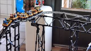 Lego Roller Coaster Crash