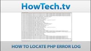Where is the PHP Error Log Locate