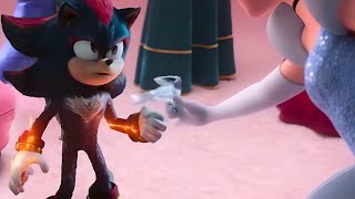 Shadow meets Disney Princesses 👑🖤 | Sonic The Hedgehog Movie 3 x Ralph Breaks The Internet