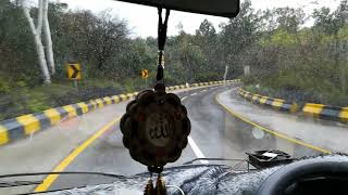 Traveling to Murree مری روڈ کی خوبصورتی