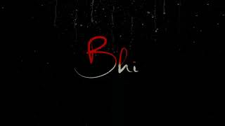 🥀Main Saans Leta Hoon💕Teri Khushboo AatiHai RainDrop Status❤️DilKe PasSong status 🥀 Black Screen