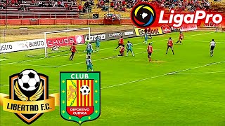 Libertad FC vs Deportivo Cuenca EN VIVO Liga Pro Ecuador 2024