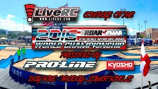 2016 IFMAR 1:8 Nitro Buggy Worlds - Friday Lower Mains Day