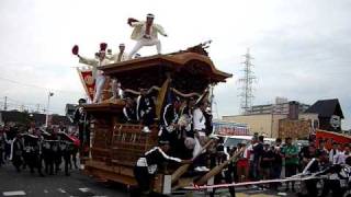 八田荘だんじり祭　2010年10月2日