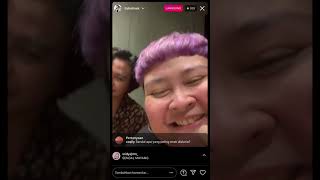 Kak kenit (presiden jorslly) live di instagram tebak-tebak sama fans //ambyar banget