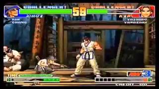 キング・オブ・ファイターズ98　チョイ・ボンゲの超必殺技　It is a super finisher King of fighters 98 slightly