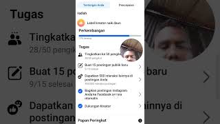 DUKUNGAN KREATOR tantangan mingguan FBpro #tips #google #smartphone #fbstatus #fb #masukberanda