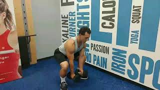 Dumbbell Pause Deadlift