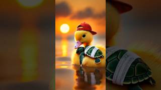 The story of the Duckling and His Friend -5  #cute#Duckling#pets