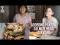 MUKBANG | SALMON FISH HEADS | FOREIGNER HAVING MUKBANG WITH ME | PINAY IN SOUTH AFRICA | JSB PINAY