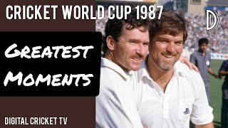 CRICKET WORLD CUP - 1987 / Greatest Moments / Final / AUSTRALIA v ENGLAND / DIGITAL CRICKET TV