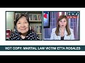 headstart martial law victim etta rosales on deped removing marcos in marcos dictatorship term