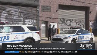 5 People Shot After Argument At Pop-Up Party In Brooklyn