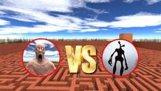 SCP 096 VS Siren Head & HULK Epic Battle in Garry’s Mod!