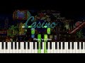 sonic 2 casino night zone theme piano tutorial