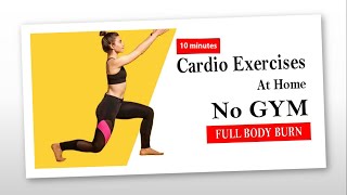 Fat Burning Cardio Workout - just 10 Minute Fitness Blender Cardio Workout at Home